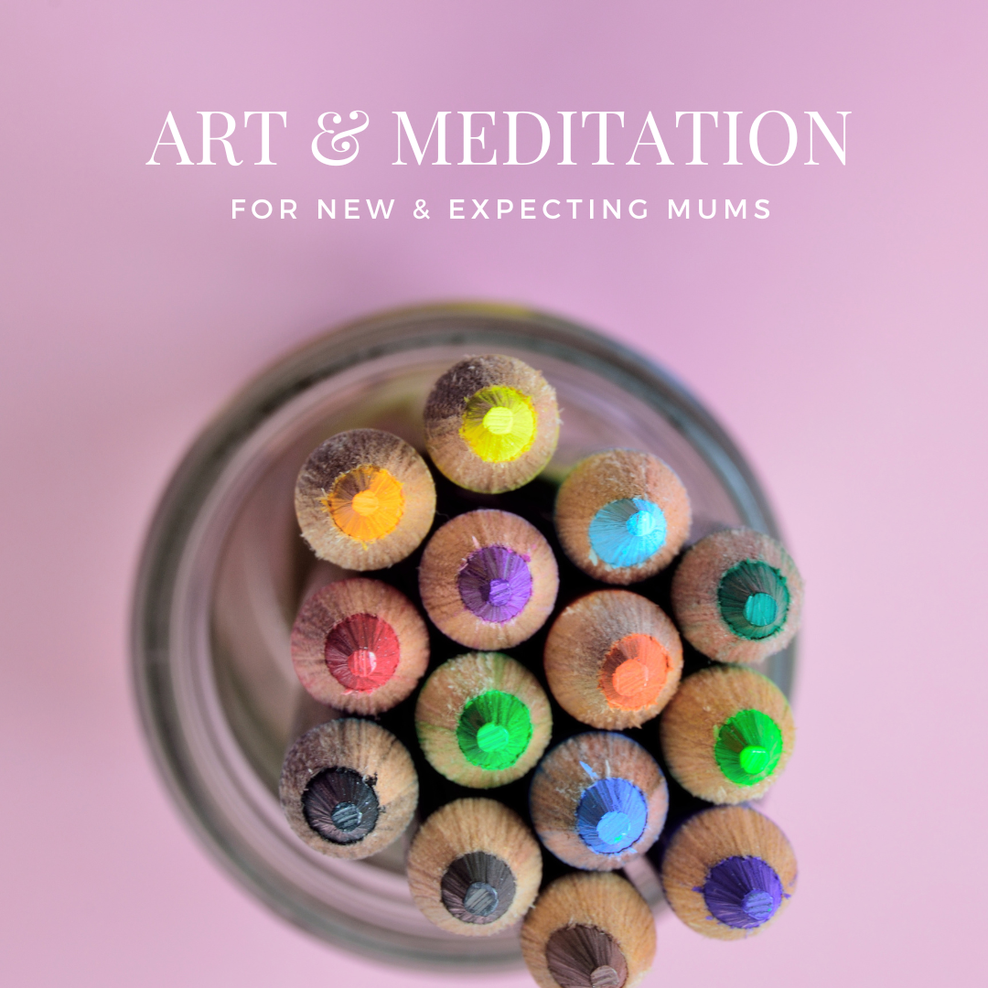 Blossoming Tranquility: Art and Meditation Journey for Expecting Moms